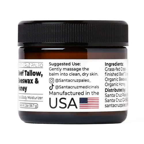 Santa Cruz Paleo Beef Tallow Moisturizer
