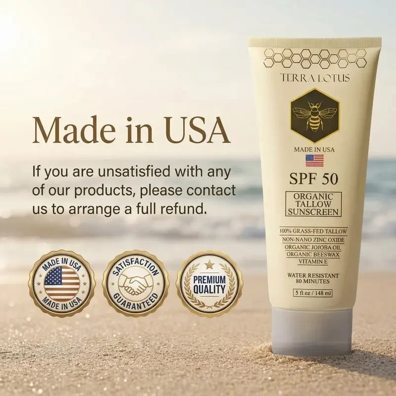 Organic Tallow Mineral Sunscreen