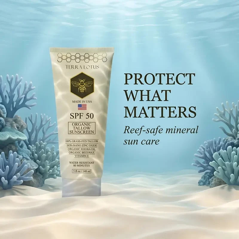 Organic Tallow Mineral Sunscreen
