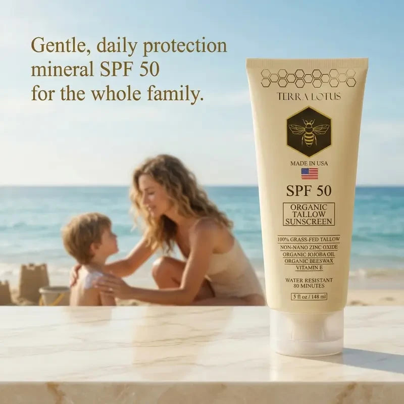 Organic Tallow Mineral Sunscreen