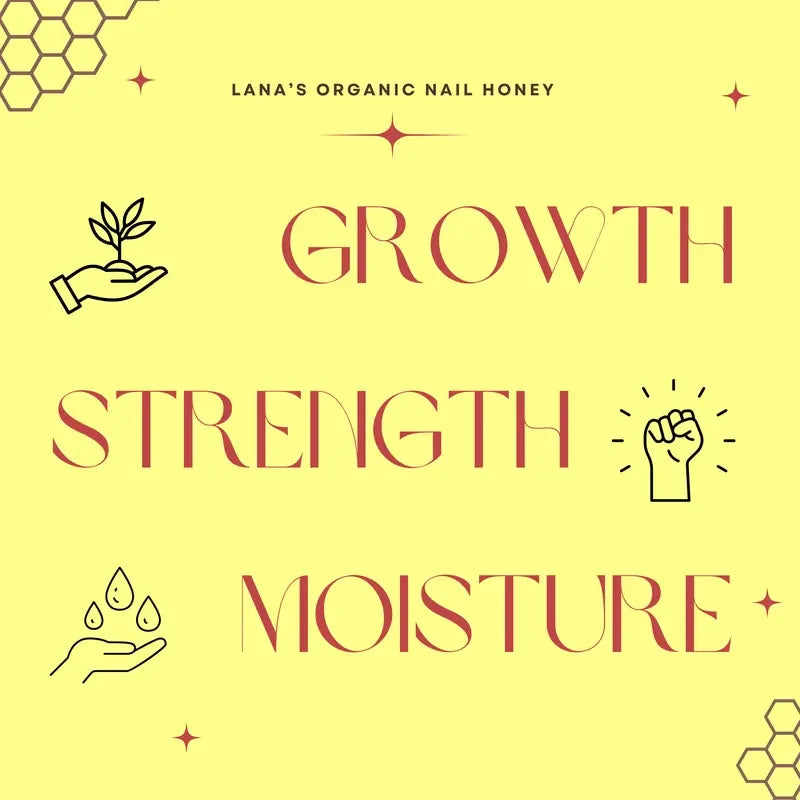 Nail Honey Organic Growth Oil