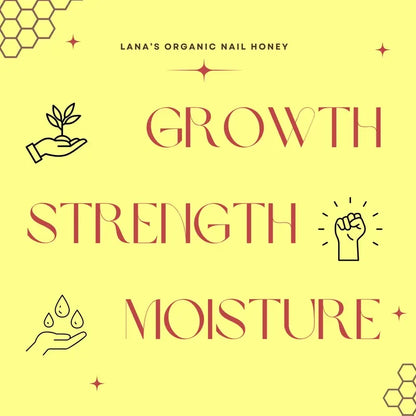 Nail Honey Organic Growth Oil
